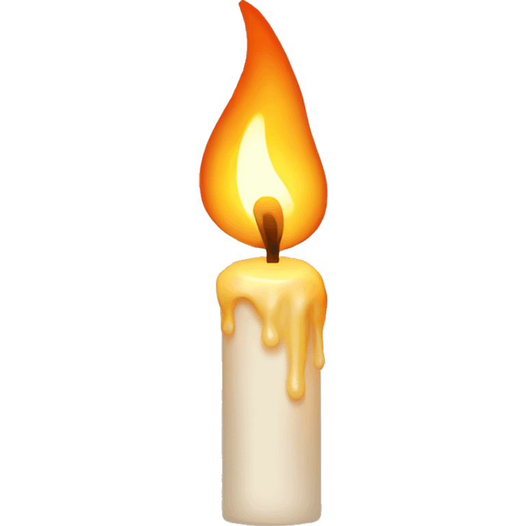 candle burning emoji