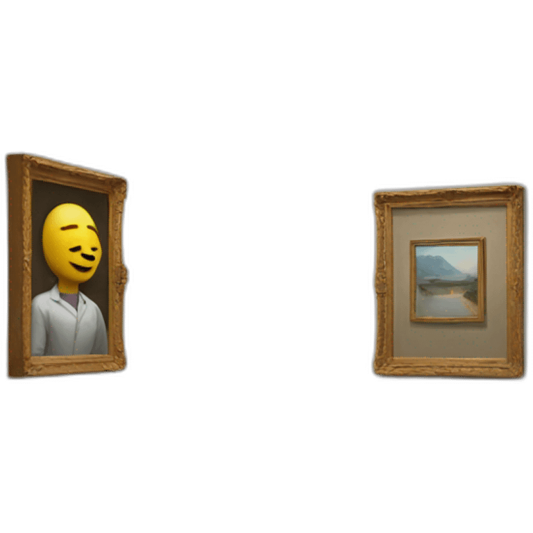 art gallery emoji