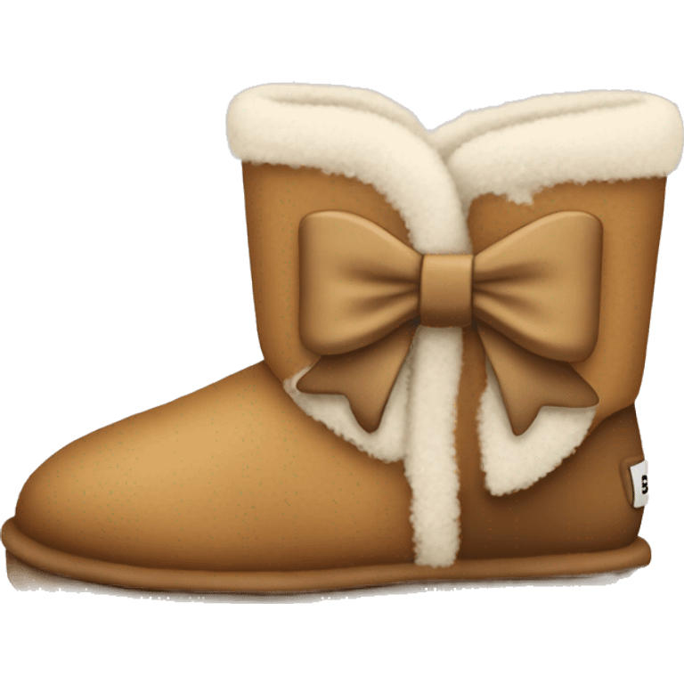 Uggs with bow  emoji