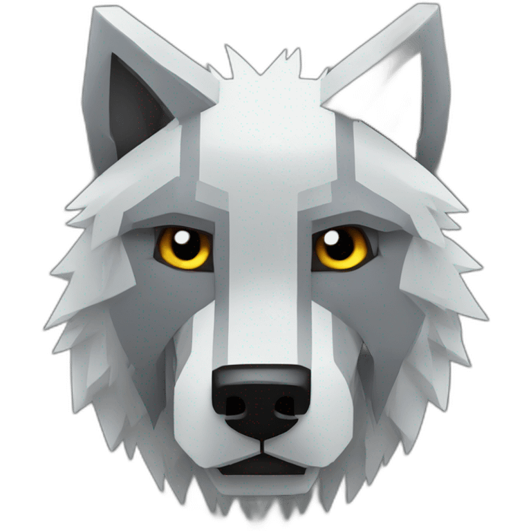 Minecraft wolf emoji