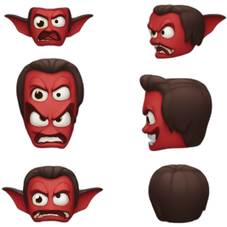 red vampire emoji