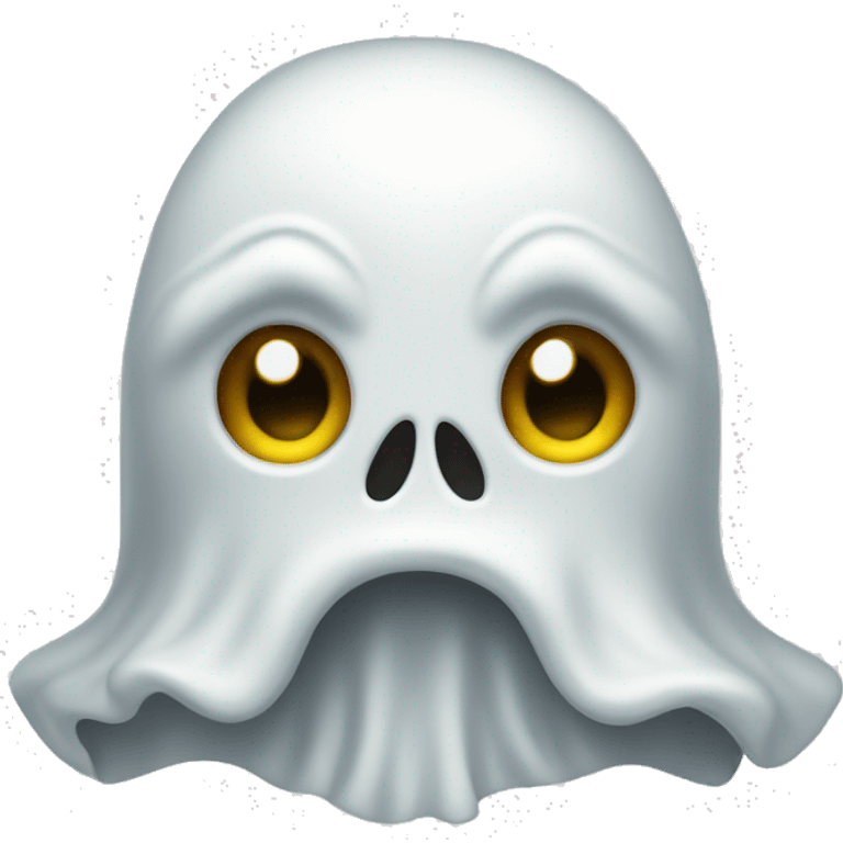 bow ghost emoji