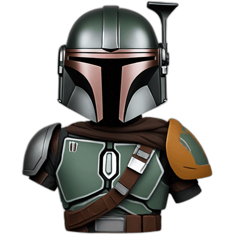 Mandalorian peur emoji