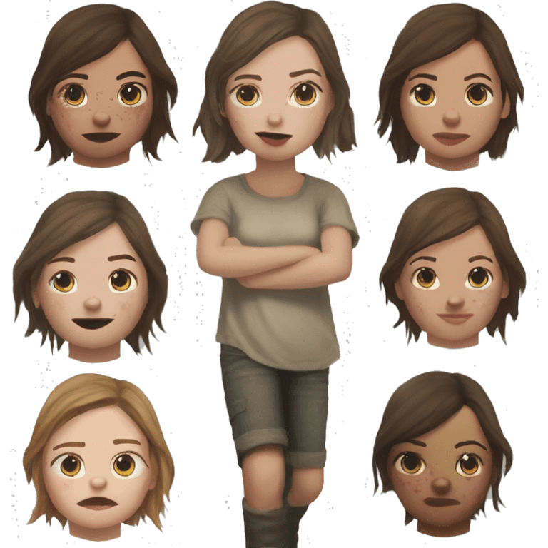 Ellie Williams the last of us Santa Barbara  emoji