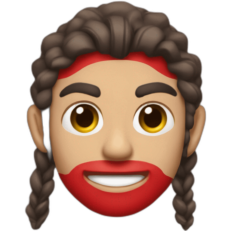 Símbolo do time do Flamengo emoji