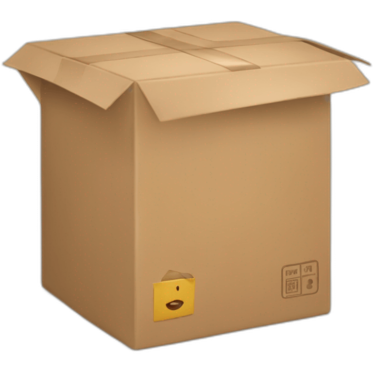 Lovely parcel emoji