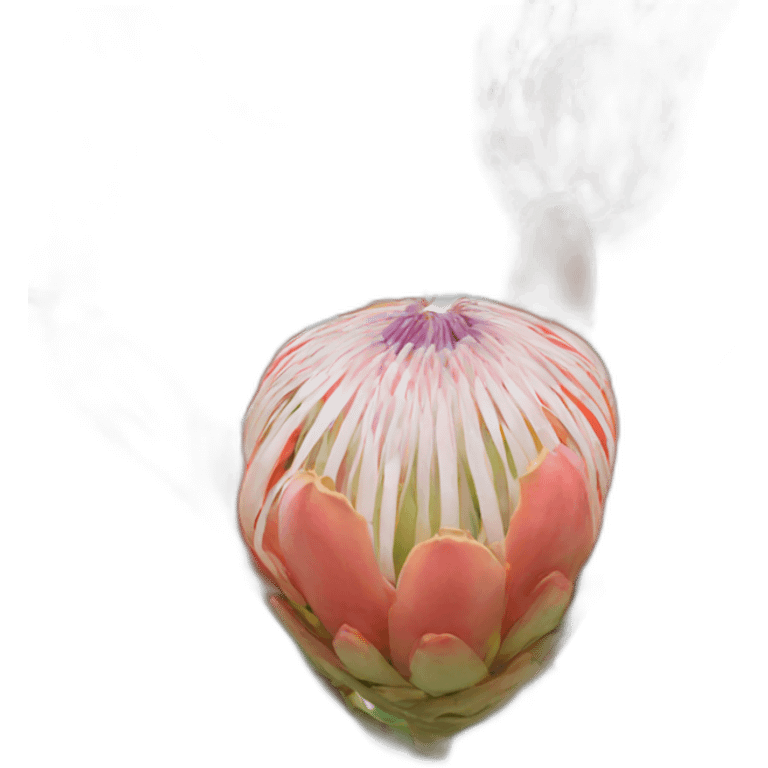 protea flower emoji