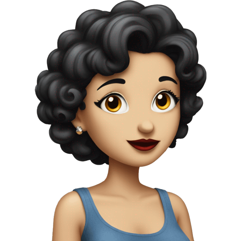 Betty Boop emoji