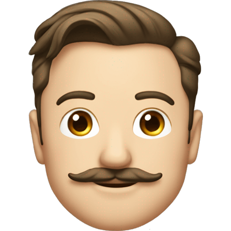 elon musk pride with mustash emoji