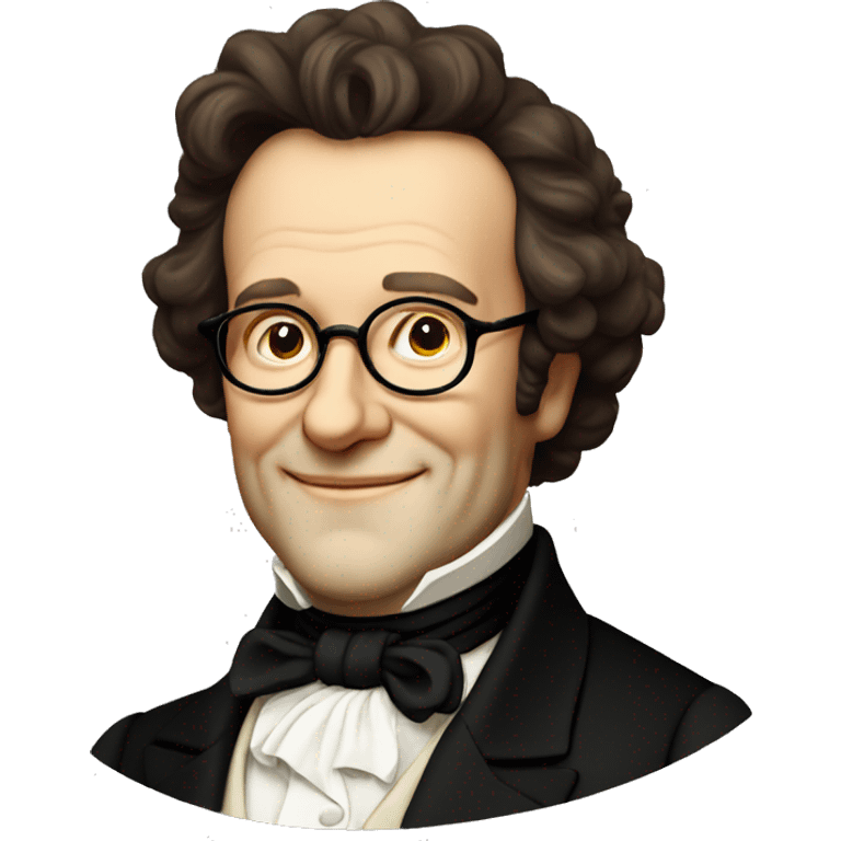 Franz Schubert composer Smiling emoji