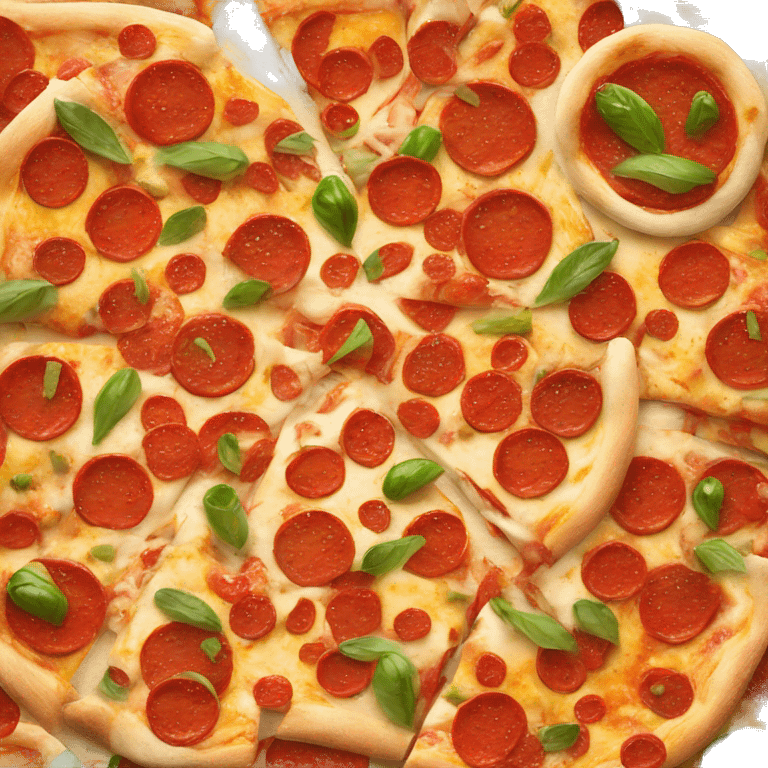 Margarita pizza emoji