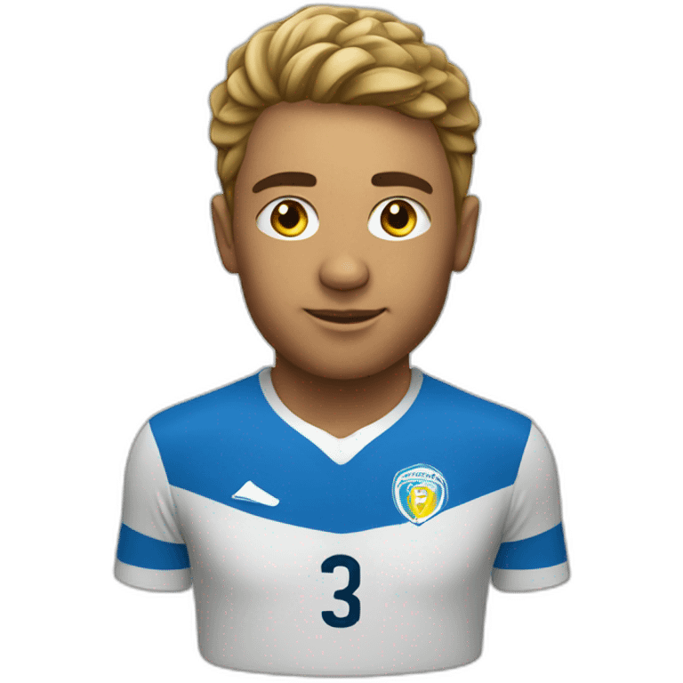 Award for the world best soccer player emoji