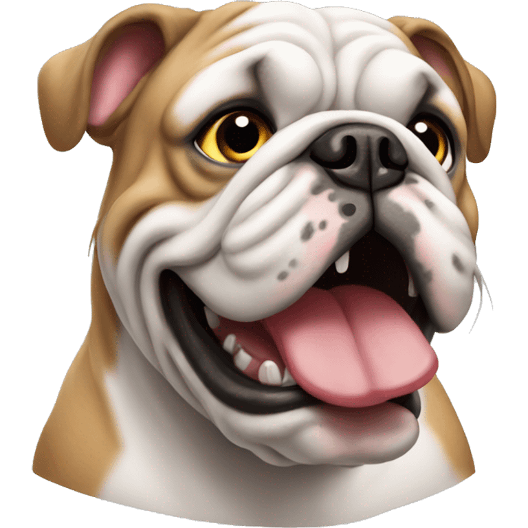 English bulldog  emoji