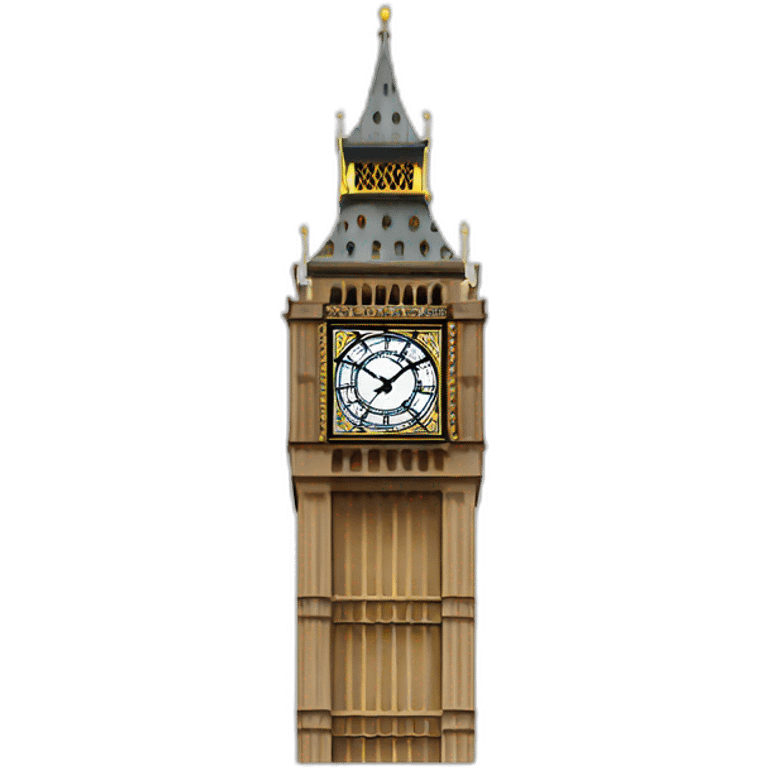 london big ben emoji