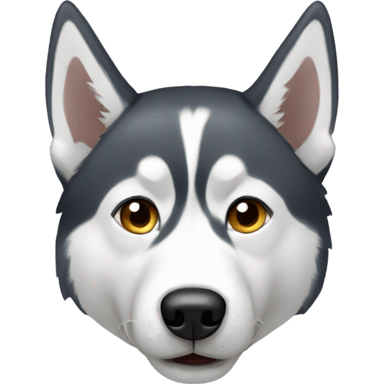 Siberian husky emoji