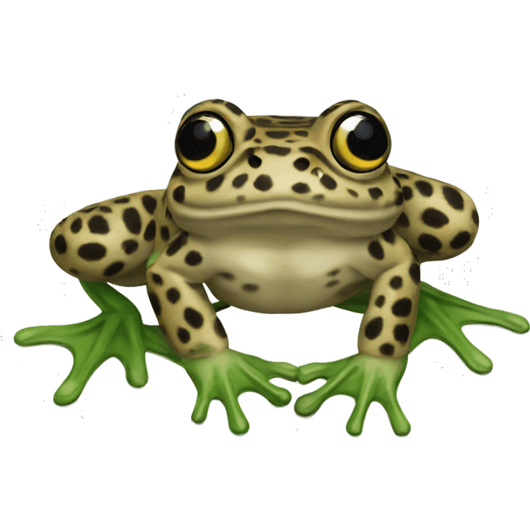 Leopard frog  emoji