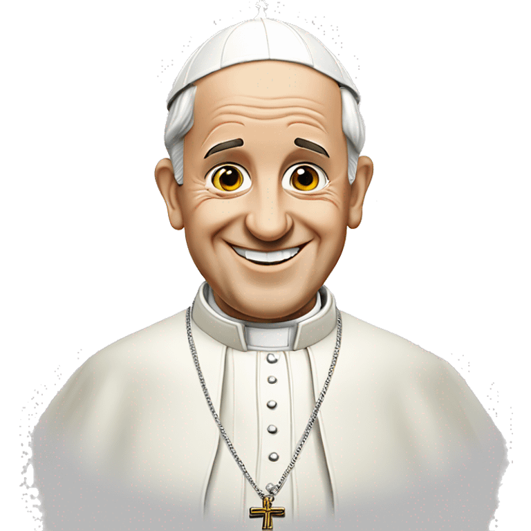 Pope Francis smiles emoji