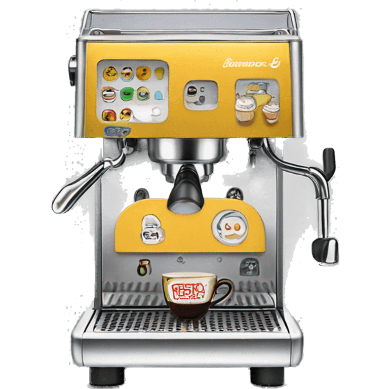 Create la marzocco lines mini  emoji