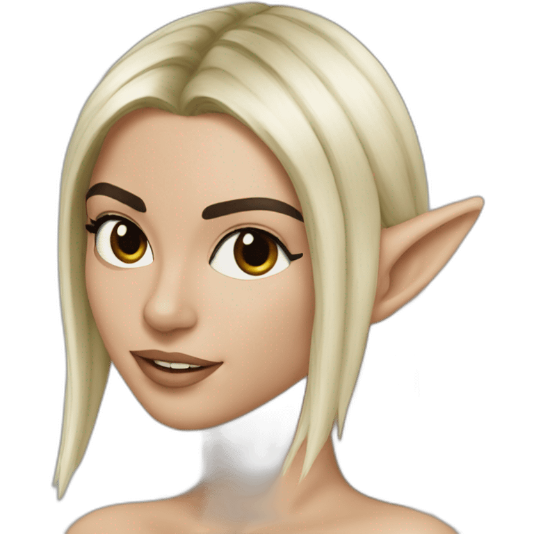 kendall jenner elf emoji