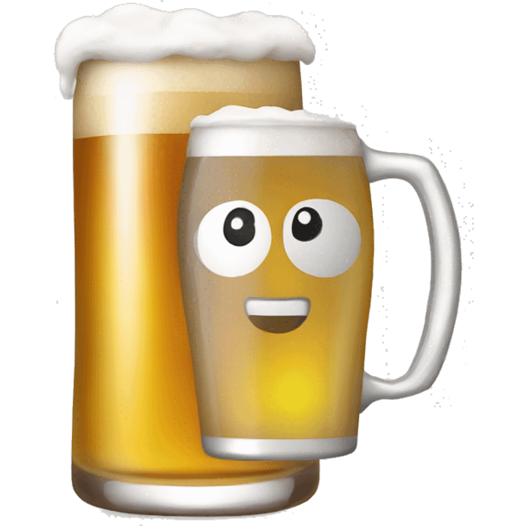 Toda tomando cerveza emoji