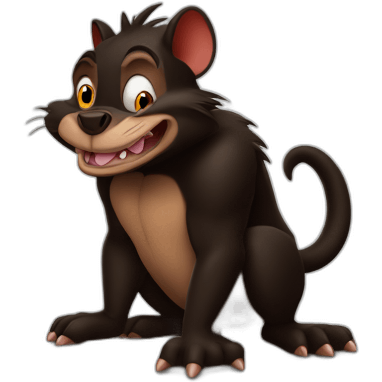 Tasmanian devil looney tunes emoji