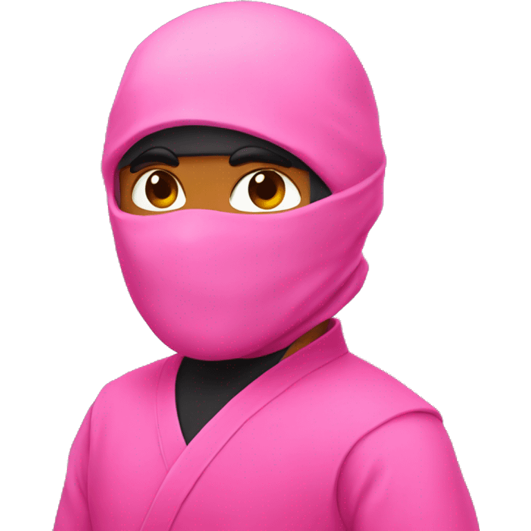 pink ninja  emoji