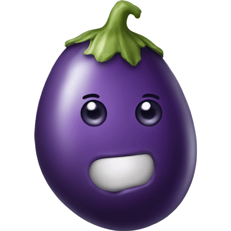 Wet eggplant  emoji