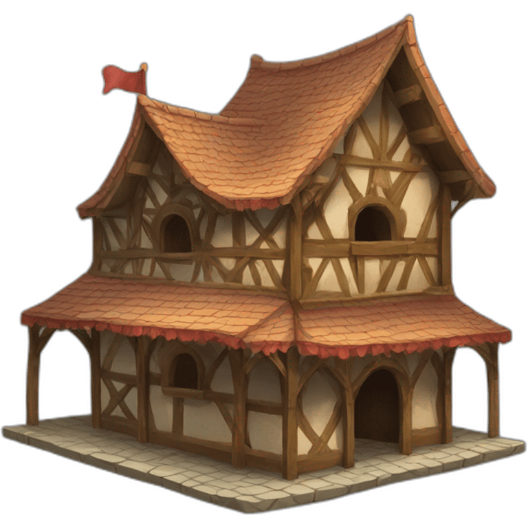 medieval building carnival funhouse emoji