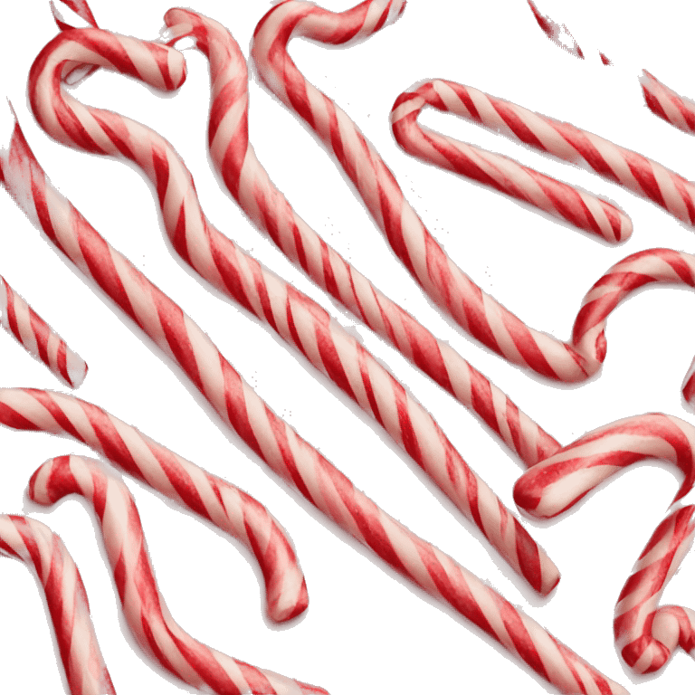 candy cane emoji