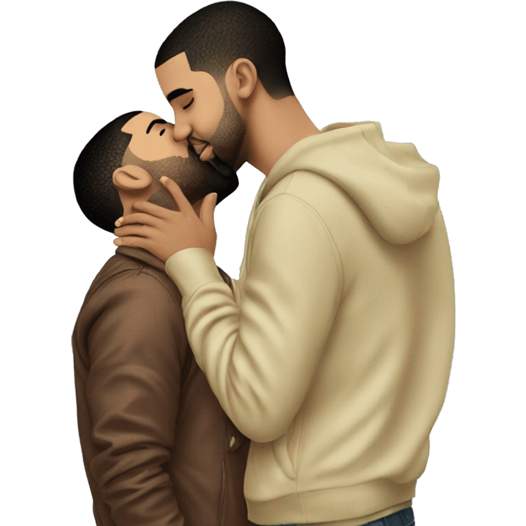 drake kissing drake kissing drake kissing drake emoji