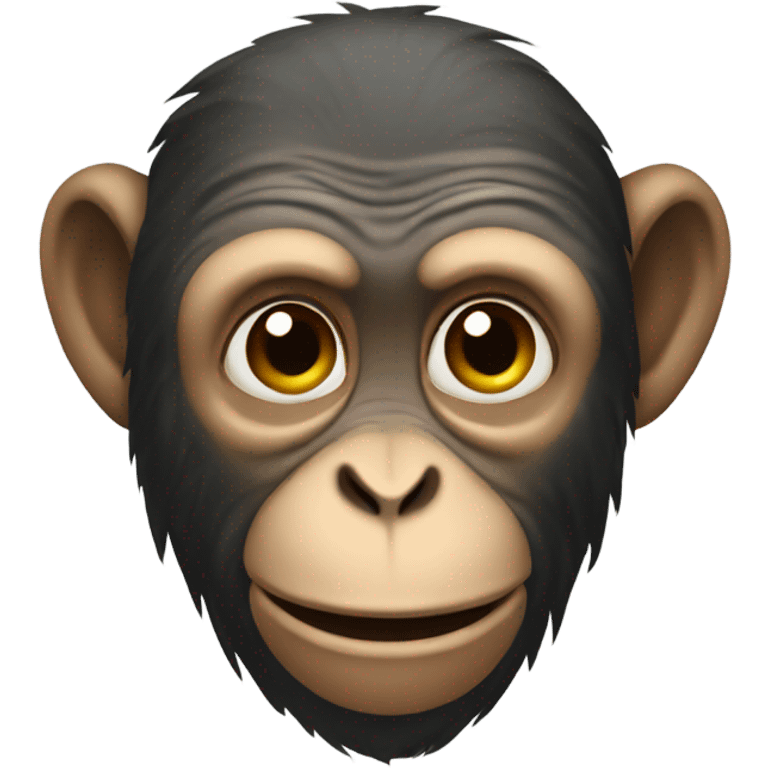 old monkey emoji