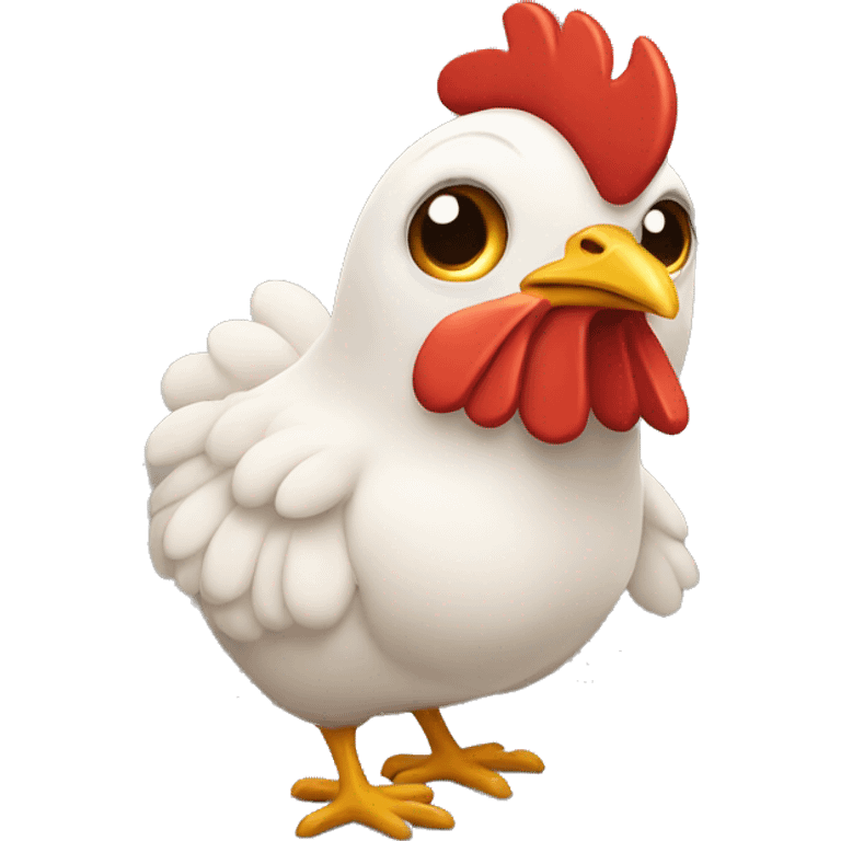 bulk up chicken with charisma emoji