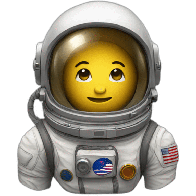 Astronaut helmet emoji