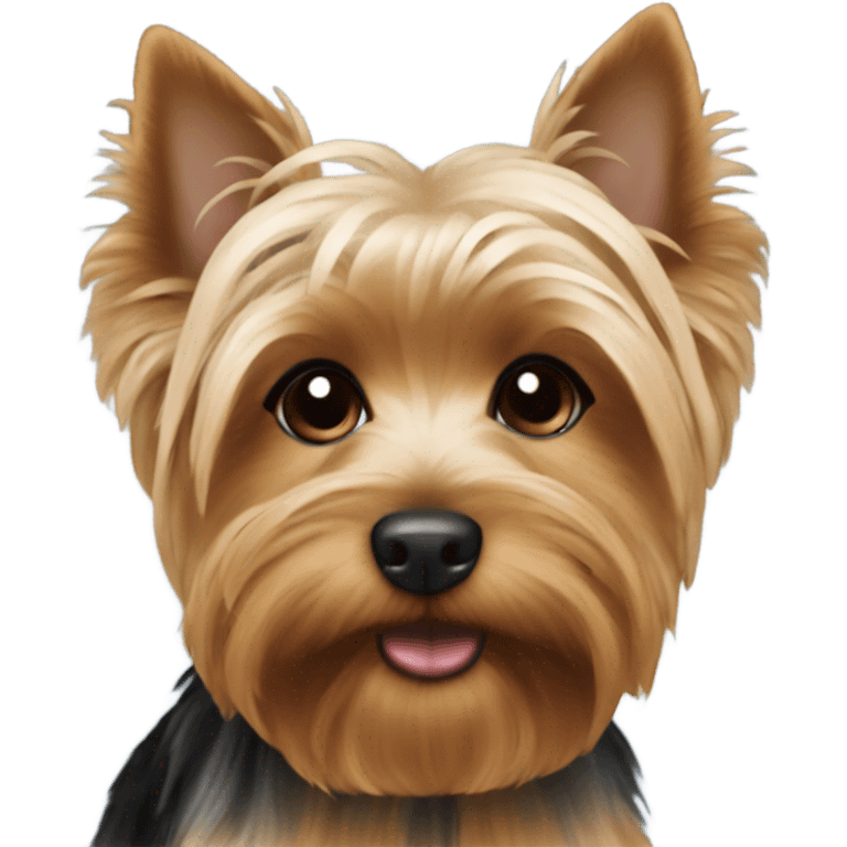 Yorkie pup emoji