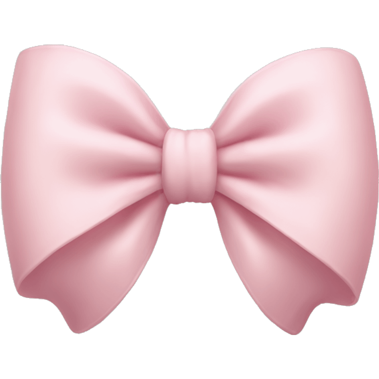 Light pink Pumpkin bow emoji