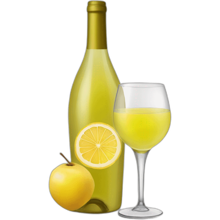 White wine Sangria emoji