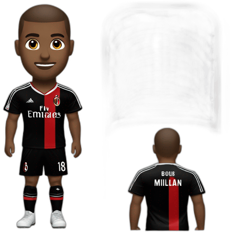 ac milan whith dark air bou emoji