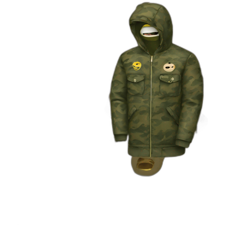 Bape veste  emoji