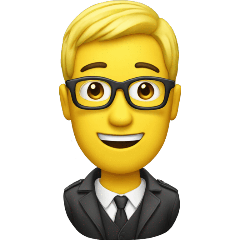 Homme banane emoji