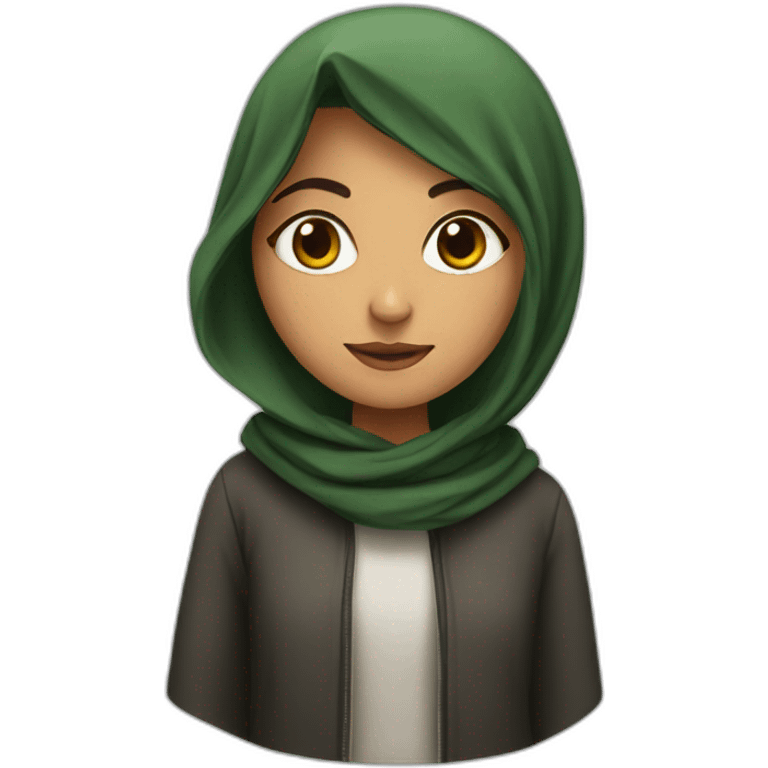 Palestinian girl emoji