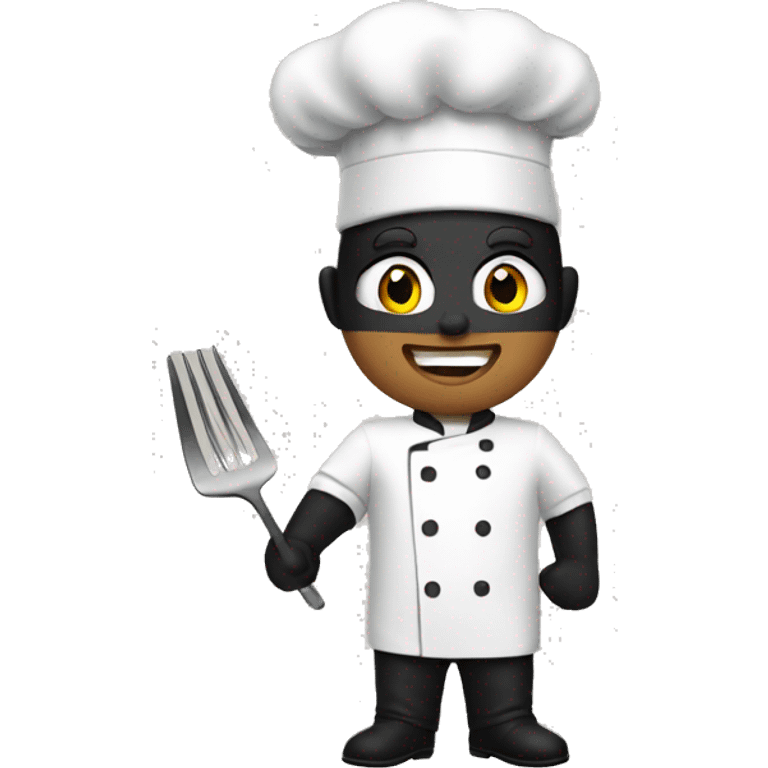 Batman as a chef emoji