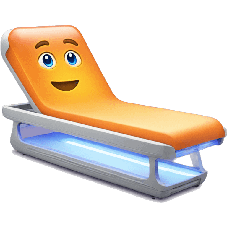 UV tanning bed emoji