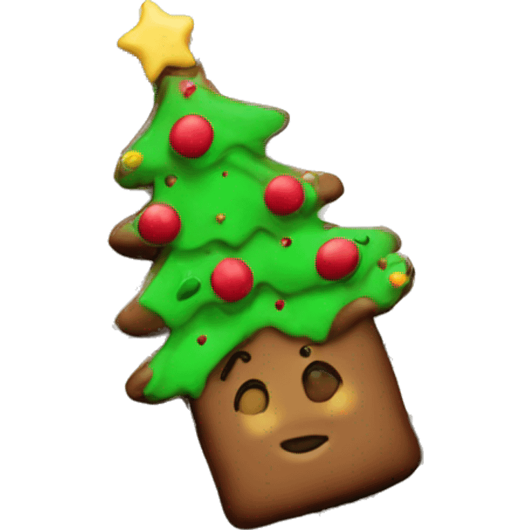 Little Debbie Christmas Tree Cake emoji