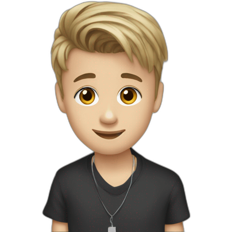 young justin bieber emoji