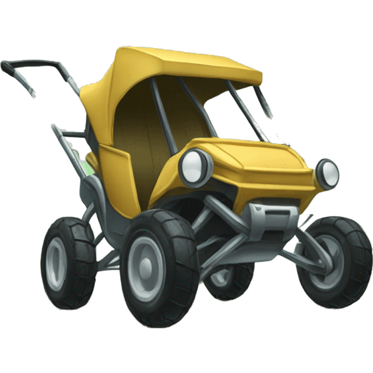 buggy en forêt emoji