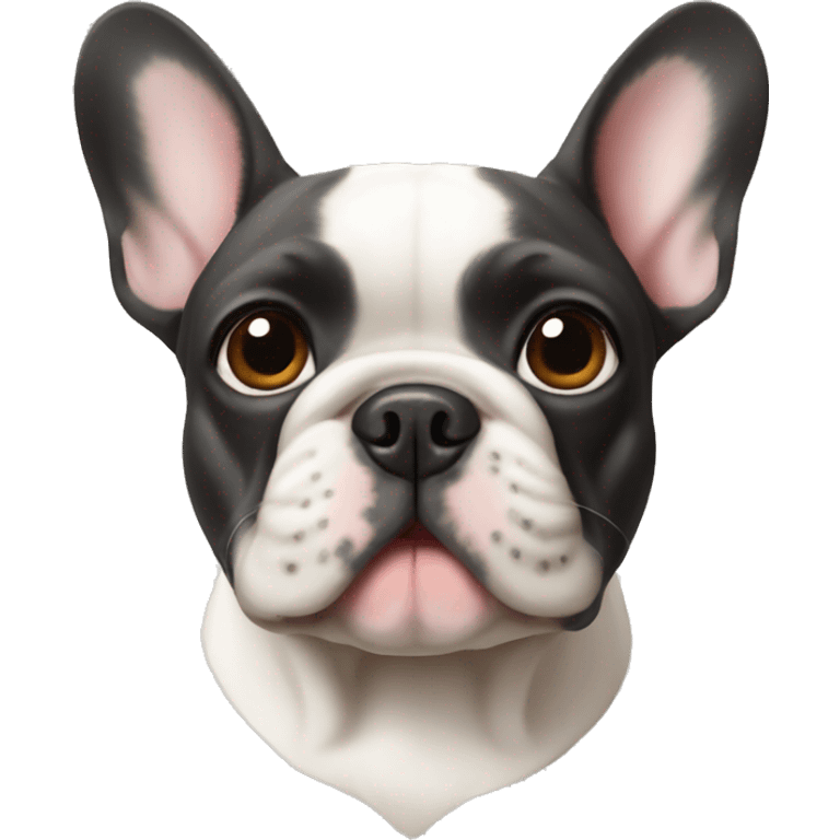 French bulldog emoji