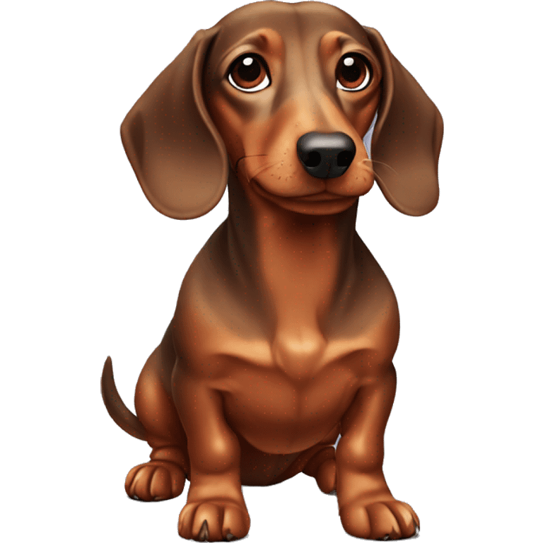 dachshund emoji