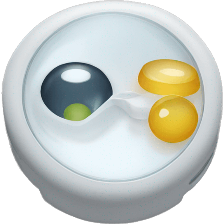 prescription contact lens case emoji