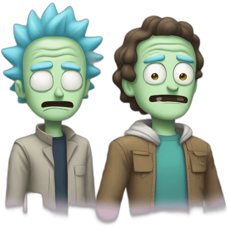 rick and mortys emoji