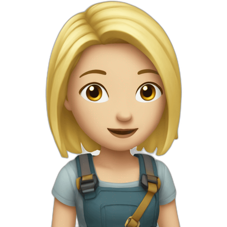 Mec blond en train de chier emoji